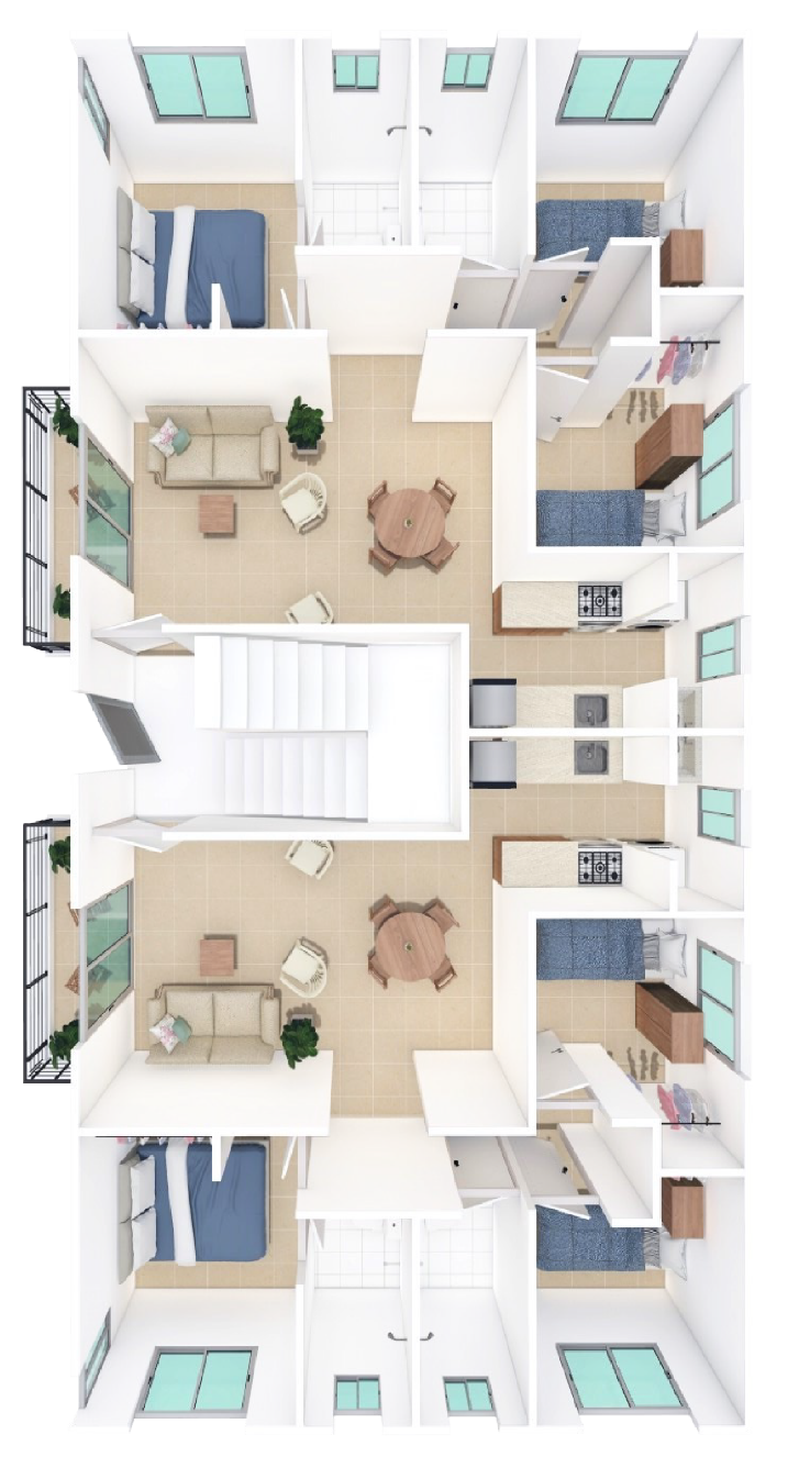 Plano del apartamento Lolita II